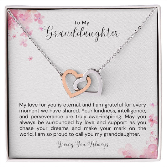 A Grandmother's Eternal Love - Hearts Necklace - Amour Pendants