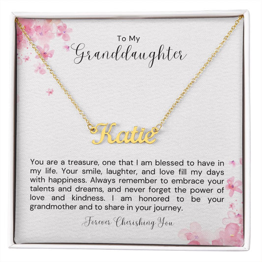 The Treasure of a Lifetime - Personalized Name Necklace - Amour Pendants