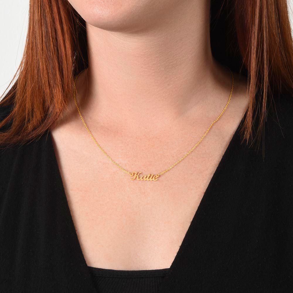 Personalized Name Necklace - Amour Pendants